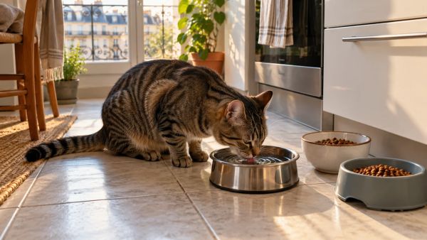 Top 3 options de gamelles pour chats : céramique, inox ou plastique ?